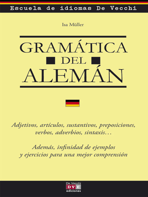 Title details for Gramática del alemán by Isa Müller - Available